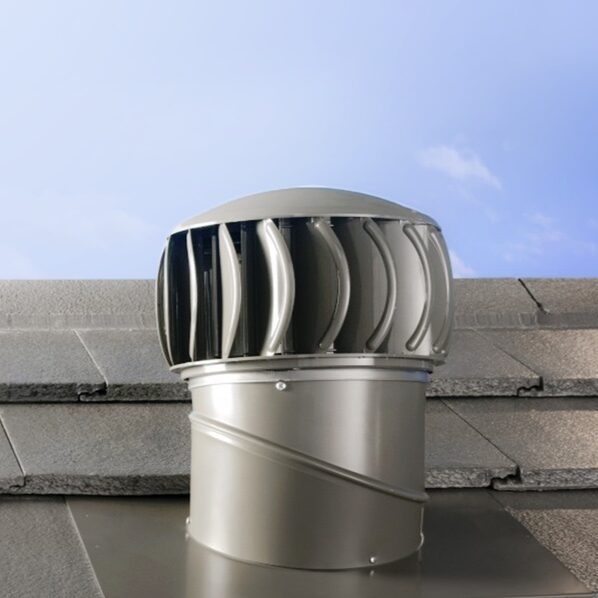 patched damaged roof